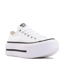 Converse Chuck Taylor All Star Lift Double Stack Low-Top Sneaker - White