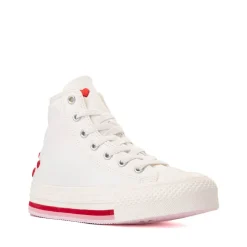 Converse Chuck Taylor All Star Lift Love Me Lots High-Top Sneaker - Big Kid - White