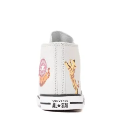 Converse Chuck Taylor All Star Pet Pack High-Top Sneaker - Baby / Toddler - Rainwashed Grey / Cats