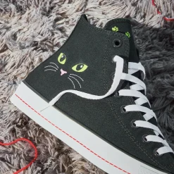 Converse Chuck Taylor All Star Pet Pack High-Top Sneaker - Black / Cat