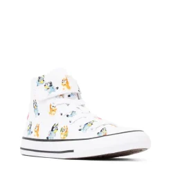 Converse x Bluey Chuck Taylor All Star Easy-On High-Top Sneaker - Little Kid - White