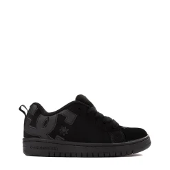 DC Court Graffik Skate Shoe - Little Kid / Big Kid - Black Monochrome