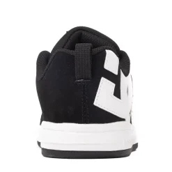 DC Court Graffik Skate Shoe - Little Kid / Big Kid - Black / White