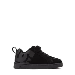 DC Court Graffik Skate Shoe - Toddler - Black / Black