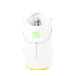 DC Manteca 4 Hi Skate Shoe - Little Kid / Big Kid - White / Rainbow