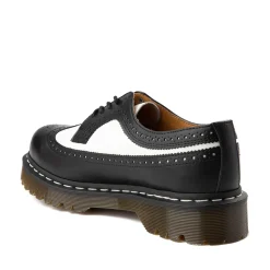 Dr. Martens 3989 Brogue Casual Shoe - Black / White