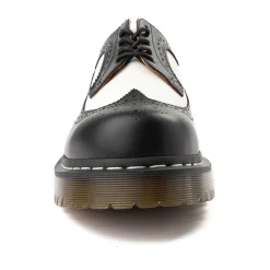 Dr. Martens 3989 Brogue Casual Shoe - Black / White