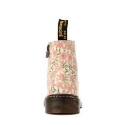 Dr. Martens 1460 8-Eye Pop Floral Boot - Little Kid / Big Kid - Pink
