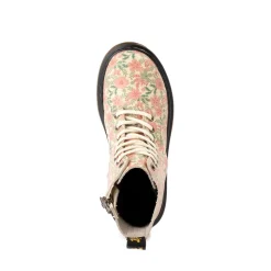 Dr. Martens 1460 8-Eye Pop Floral Boot - Little Kid / Big Kid - Pink