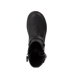 Dr. Martens Genaya Biker Boot - Big Kid - Black