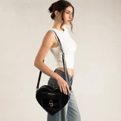 Dr. Martens Heart Shaped Backpack - Black
