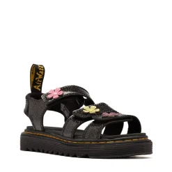 Dr. Martens Klaire Sandal - Little Kid / Big Kid - Black / Floral