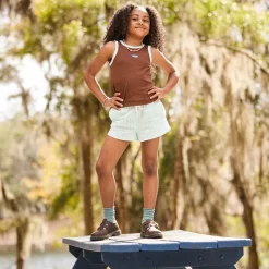 Dr. Martens 8065 Mary Jane Casual Shoe - Little Kid / Big Kid - Brown