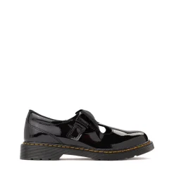 Dr. Martens Polley II Bow Mary Jane Shoe - Big Kid - Black