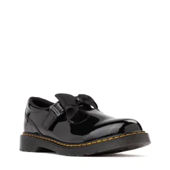 Dr. Martens Polley II Bow Mary Jane Shoe - Big Kid - Black