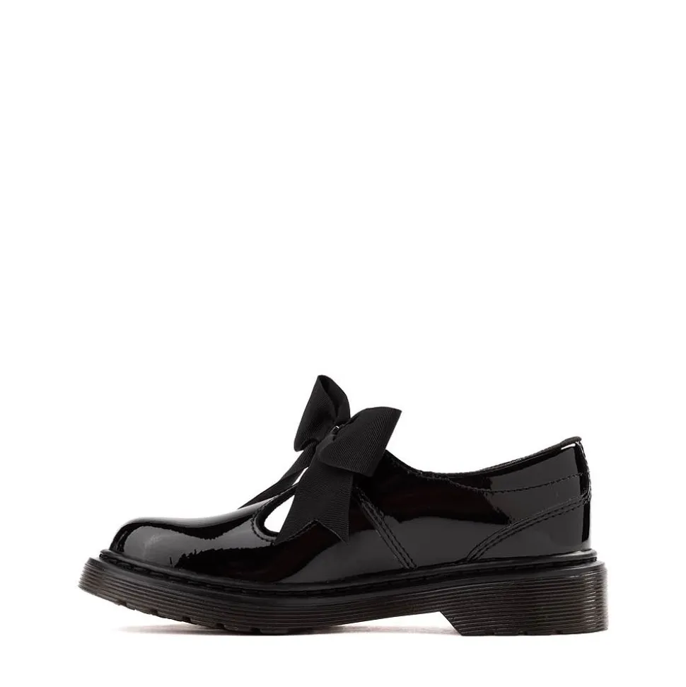 Dr. Martens Polley II Bow Mary Jane Shoe - Little Kid / Big Kid - Black