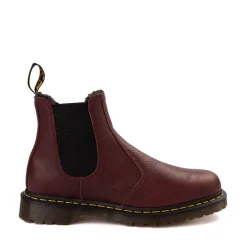 Dr. Martens 2976 WarmWair Grizzly Chelsea Boot - Cherry