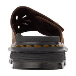 Dr. Martens Zebzag Dunnet Slide Sandal - Dark Brown