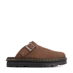 Dr. Martens Zebzag Slingback Platform Mule - Dark Brown