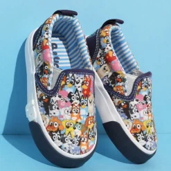 Ground Up Bluey Slip-On Sneaker - Toddler / Little Kid - Blue / Multicolor