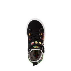 Ground Up Super Mario Bros. Hi Sneaker - Toddler - Black / Multicolor