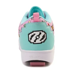 Heelys x Minecraft Pro 20 Skate Shoe - Pink / Aqua