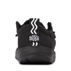 HEYDUDE LILDUDE Slip-On Casual Shoe - Baby - Black Monochrome