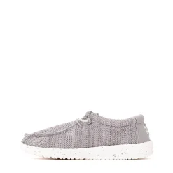 HEYDUDE Wally Casual Shoe - Little Kid / Big Kid - Grey