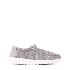 HEYDUDE Wally Casual Shoe - Little Kid / Big Kid - Grey
