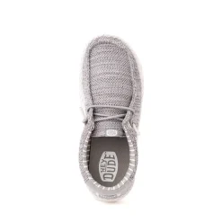 HEYDUDE Wally Casual Shoe - Little Kid / Big Kid - Grey