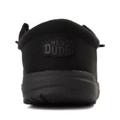 HEYDUDE Wally Funk Casual Shoe - Little Kid / Big Kid - Black Monochrome