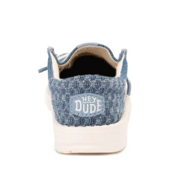 HEYDUDE Wally Funk Casual Shoe - Toddler - Denim