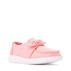 HEYDUDE Wendy Bow Slip-On Casual Shoe - Little Kid / Big Kid - Stardust Pink