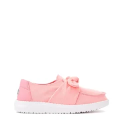 HEYDUDE Wendy Bow Slip-On Casual Shoe - Little Kid / Big Kid - Stardust Pink