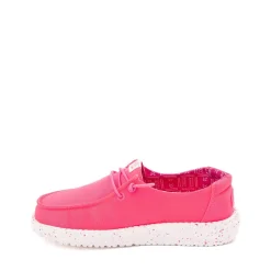 HEYDUDE Wendy Slip-On Casual Shoe - Little Kid / Big Kid - Neon Pink