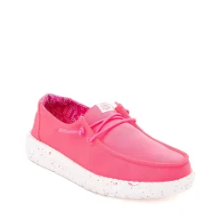 HEYDUDE Wendy Slip-On Casual Shoe - Little Kid / Big Kid - Neon Pink