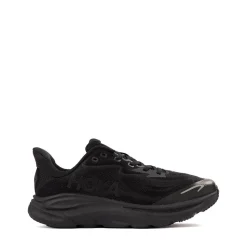 HOKA Clifton 10 Athletic Shoe - Big Kid - Black / Black