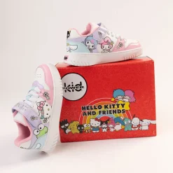 Kid Power Hello Kitty® & Friends Low Sneaker - Little Kid / Big Kid - White / Pink