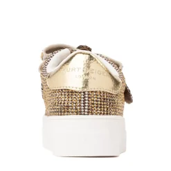 Kurt Geiger Mini Laney Bow Sneaker - Toddler - Gold