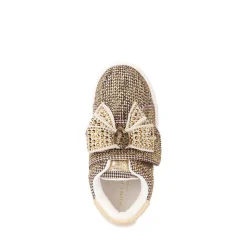 Kurt Geiger Mini Laney Bow Sneaker - Toddler - Gold