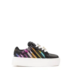 Kurt Geiger Mini Laney Charm Sneaker - Toddler - Black / Multicolor