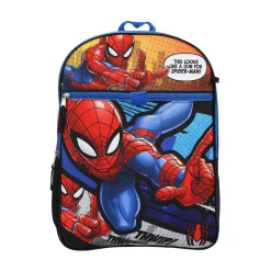 Marvel Spider-Man Backpack Set - Multicolor