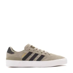 Mens adidas Busenitz Vulc II Skate Shoe - Silver Pebble / Carbon