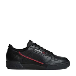 Mens adidas Continental 80 Athletic Shoe - Core Black / Scarlet / Collegiate Navy