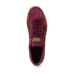 Mens adidas Handball Spezial Athletic Shoe - Maroon / Core Black / Gold Metallic