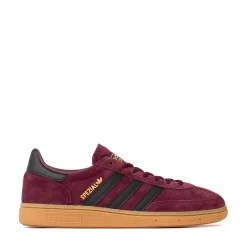 Mens adidas Handball Spezial Athletic Shoe - Maroon / Core Black / Gold Metallic