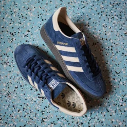 Mens adidas Handball Spezial Athletic Shoe - Night Indigo / Cream White / Cloud White