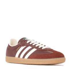 Mens adidas Samba OG Athletic Shoe - Fox Brown / Off White / Gum
