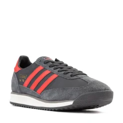 Mens adidas SL 72 RS Athletic Shoe - Carbon / Real Coral / Grey