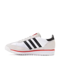 Mens adidas SL 72 RS Athletic Shoe - White / Core Black / Grey